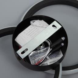 Бра 2517/2 LED 10 Вт 4000К черный 17×29 см