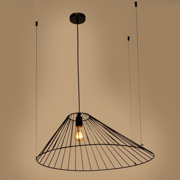 Светильник BayerLux 2476/1 E27 40 Вт черный 30×25×60 см