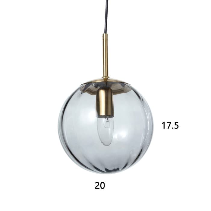 Светильник BayerLux 2481/1PR E27 40 Вт тонированный 20×20×17.5-117 см