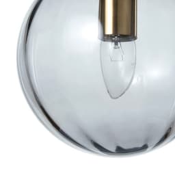 Светильник BayerLux 2481/1PR E27 40 Вт тонированный 20×20×17.5-117 см