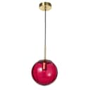 Светильник BayerLux 2481/1RD E27 40 Вт красный 20×20×17.5-117 см