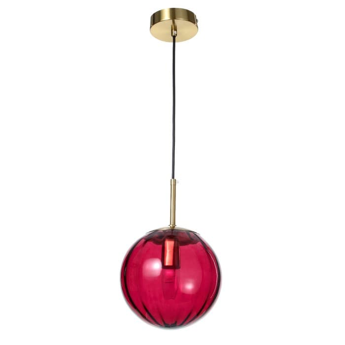 Светильник BayerLux 2481/1RD E27 40 Вт красный 20×20×17.5-117 см