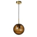 Светильник BayerLux 2481/1BR E27 40 Вт коричневый 20×20×17.5-117 см