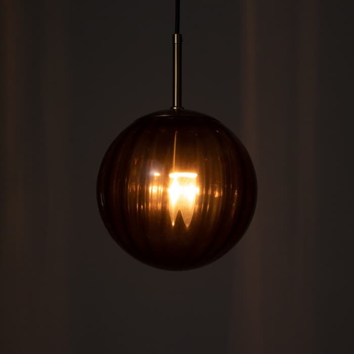 Светильник BayerLux 2481/1BR E27 40 Вт коричневый 20×20×17.5-117 см