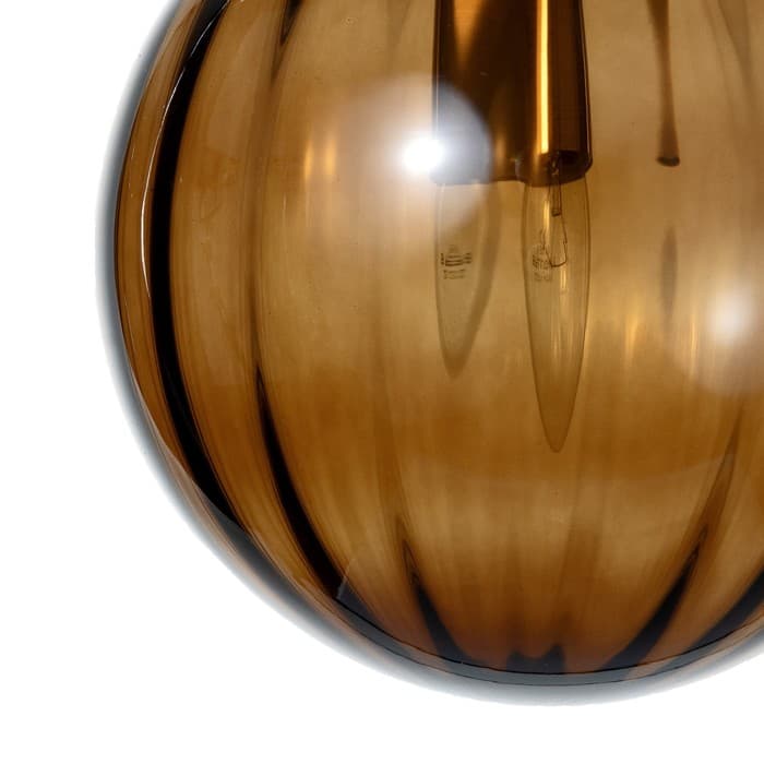 Светильник BayerLux 2481/1BR E27 40 Вт коричневый 20×20×17.5-117 см