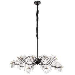 Люстра 1176/20 G4 20 Вт черный 80×800×40 см BayerLux