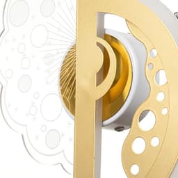 Бра «Селдо 1» LED 20 Вт 4000К золото 25×20×3.5 см