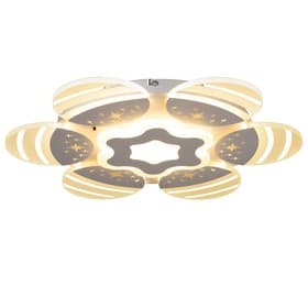 Люстра с ПДУ «Косм BayerLuxо» 7хLED 60 Вт белый 55×55×10 см BayerLux