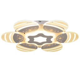 Люстра с ПДУ «Косм BayerLuxо» 7хLED 60 Вт белый 55×55×10 см BayerLux