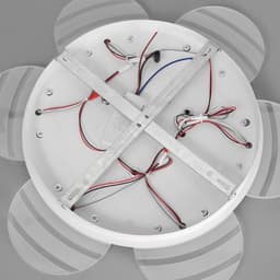 Люстра с ПДУ «Косм BayerLuxо» 7хLED 60 Вт белый 55×55×10 см BayerLux