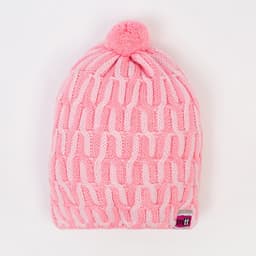Шапка для девочки, ярко-розовая, размер 52-54