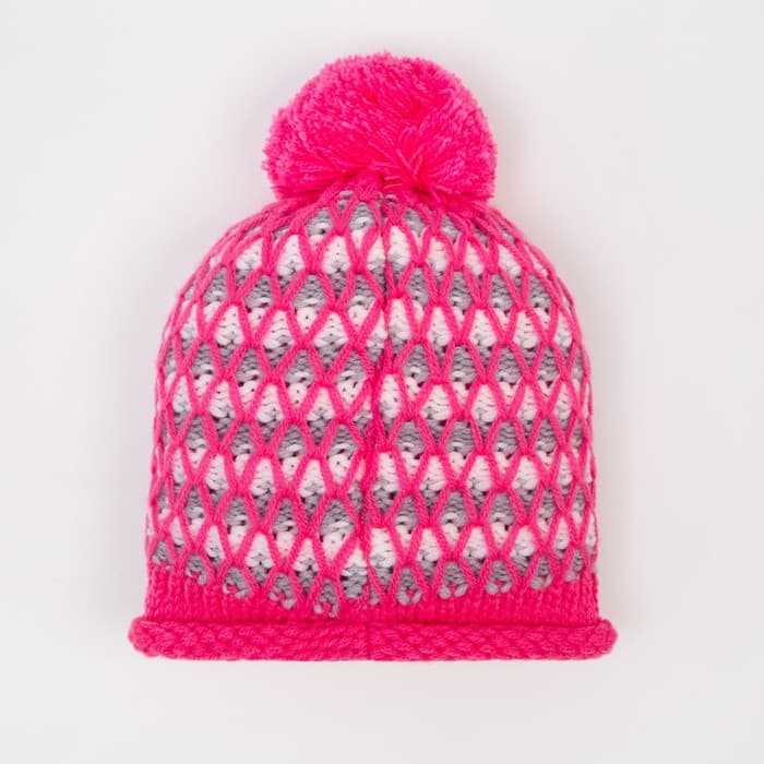 Шапка для девочки, размер 52-54 (5-7 лет)