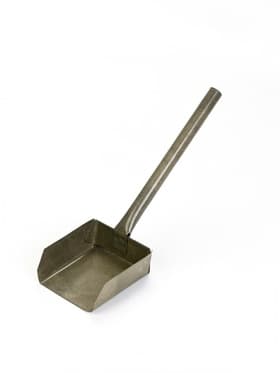 Совок хозяйственный 10×10×3.5 см, металл, черенок 21 см, МИКС