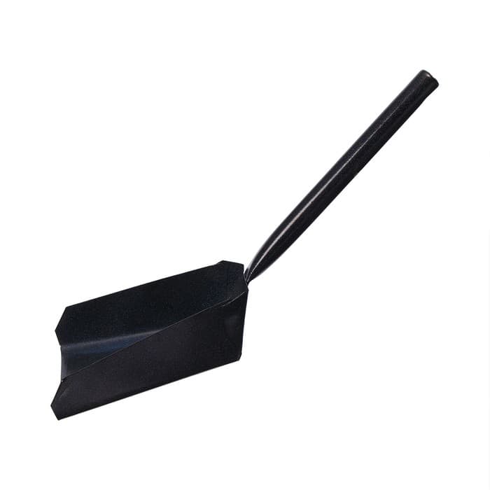 Совок хозяйственный 13×10×3.5 см, металл, черенок 21 см, МИКС