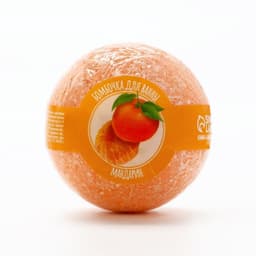 Бомбочка для ванны 120 г, аромат мандарина, Кладовая красоты