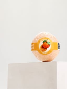 Бомбочка для ванны 120 г, аромат мандарина, Кладовая красоты