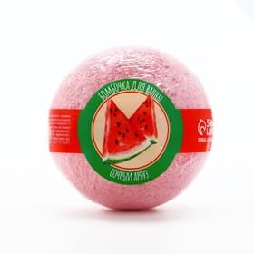 Бомбочка для ванны, 120 г, аромат арбуза, Кладовая красоты