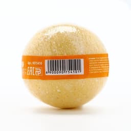 Бомбочка для ванны, 120 г, аромат медовый, КЛАДОВАЯ КРАСОТЫ