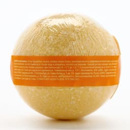 Бомбочка для ванны, 120 г, аромат медовый, КЛАДОВАЯ КРАСОТЫ