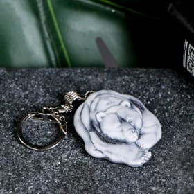 Брелок для ключей на кольце «Медведь», 4.5 см