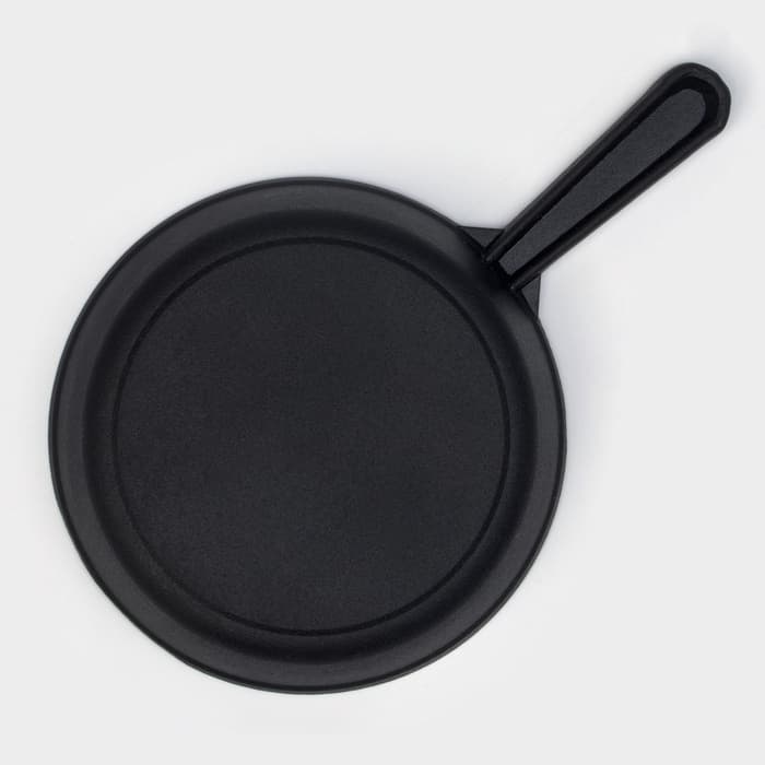 Сковорода порционная литая Magma, d=14.5 см, h=3 см, индукция, чугун, чёрная