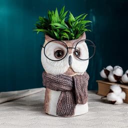 Ваза для цветов «Сова в очка×», 22×14×14 см