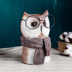 Ваза для цветов «Сова в очка×», 22×14×14 см