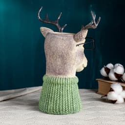 Ваза для цветов «Олень в очках», 22×15×26 см