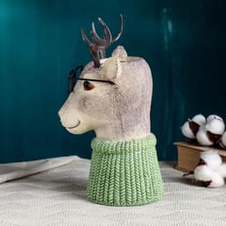 Ваза для цветов «Олень в очках», 22×15×26 см