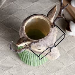 Ваза для цветов «Олень в очках», 22×15×26 см