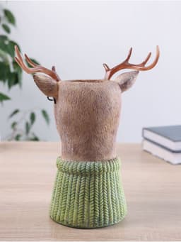 Ваза для цветов «Олень в очках», 22×15×26 см