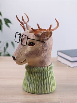 Ваза для цветов «Олень в очках», 22×15×26 см