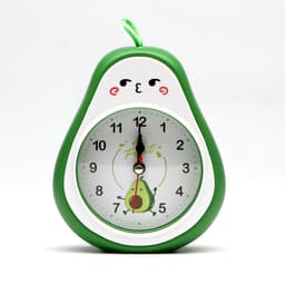 Часы - будильник настольные «Авокадо», дискретный ход, 11.5×15.5 см
