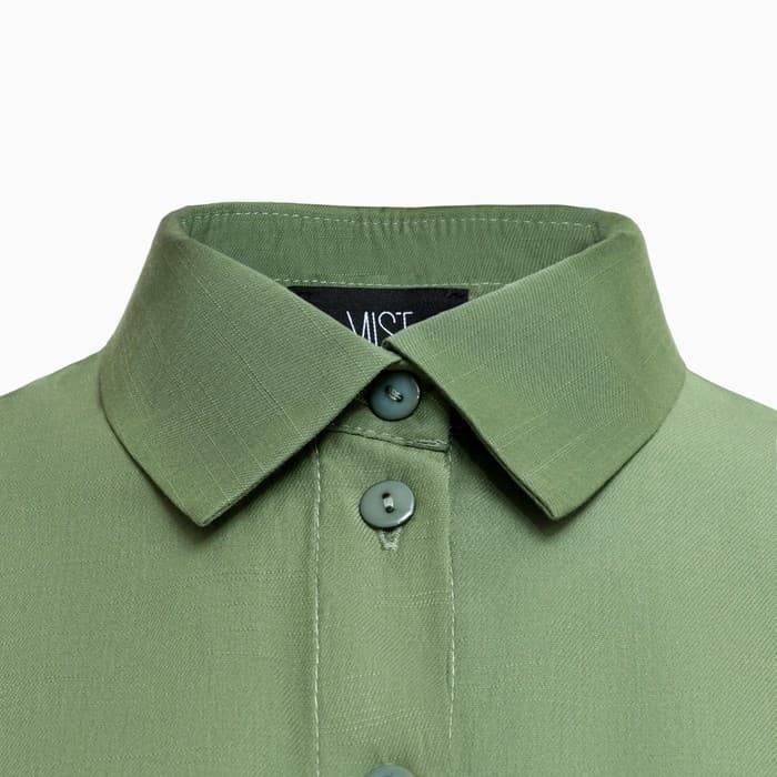Рубашка женская MIST: Classic Collection, размер 40-42, зелёный