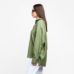 Рубашка женская MIST: Classic Collection, размер 44-46, зелёный