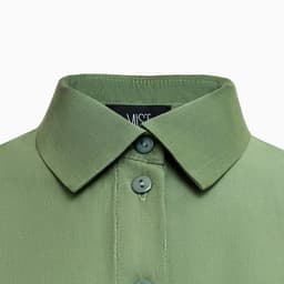 Рубашка женская MIST: Classic Collection, размер 44-46, зелёный