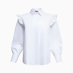 Рубашка женская MIST: Classic Collection, размер 46, белая