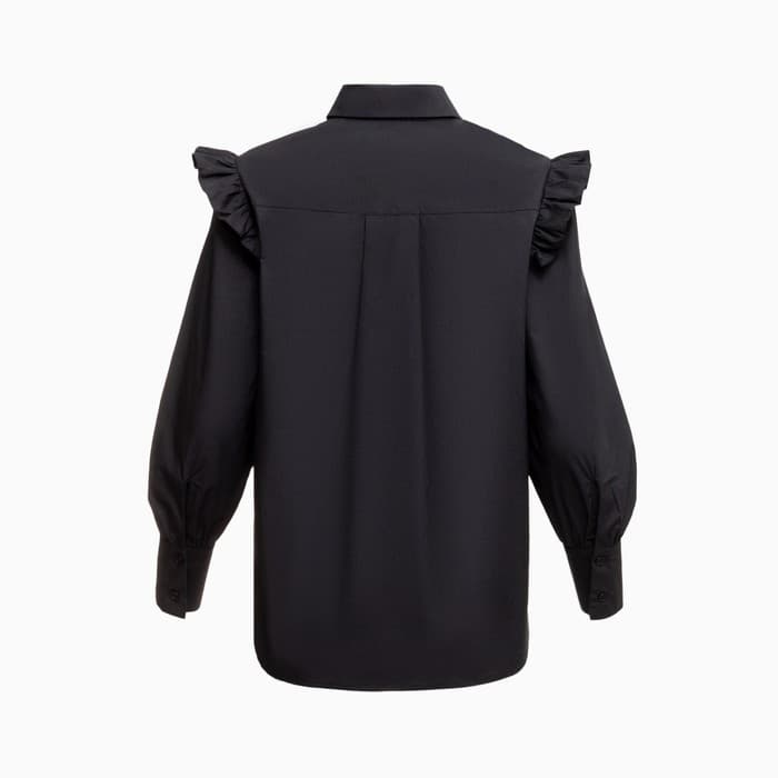 Рубашка женская MIST: Classic Collection, размер 50, чёрная