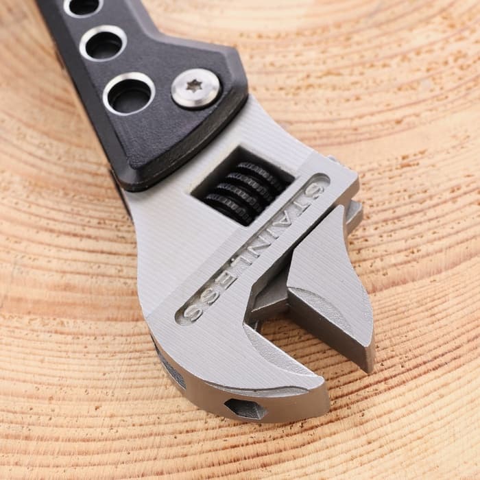 Мультитул многофункциональный с разводным ключом