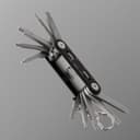 Мультитул 11 в1: отвёртки, ключи, линейка, черный