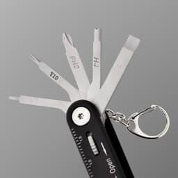 Мультитул 11 в1: отвёртки, ключи, линейка, черный