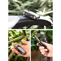 Мультитул 11 в1: отвёртки, ключи, линейка, черный