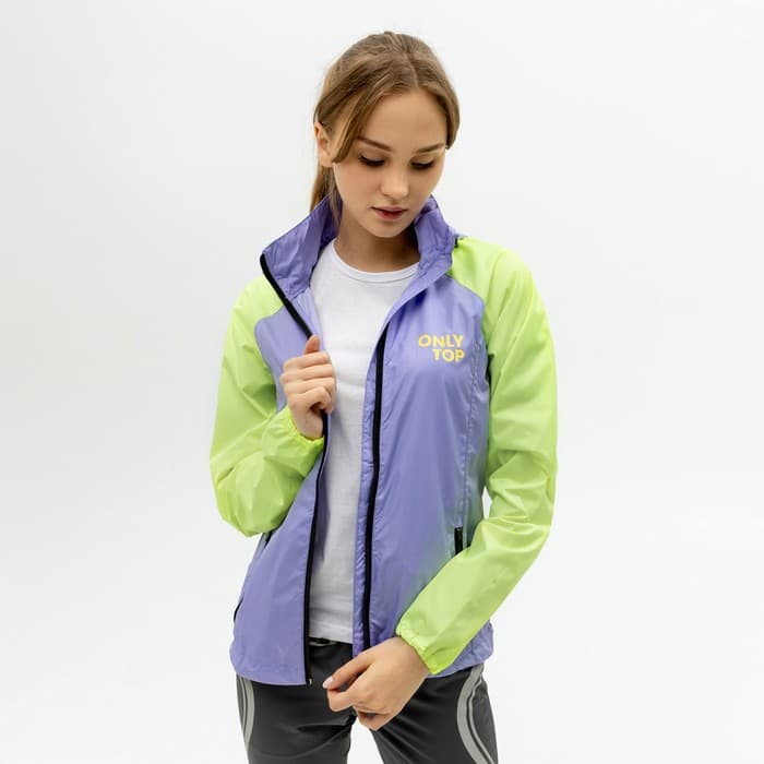 Ветровка ONLYTOP, фиолетовая размер 44