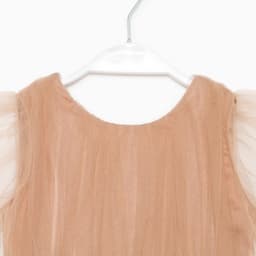 Платье нарядное для девочки KAFTAN, бежевое, рост 98-104 см