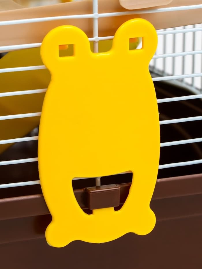 Клетка для грызунов «Пижон», 31×24×40 см двухэтажная. с наполнением, коричневая