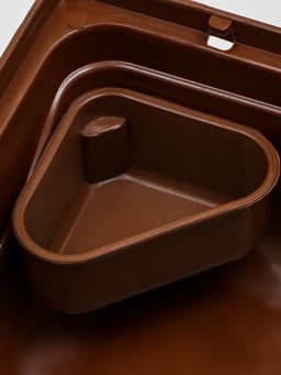 Клетка для грызунов «Пижон», 31×24×40 см двухэтажная. с наполнением, коричневая