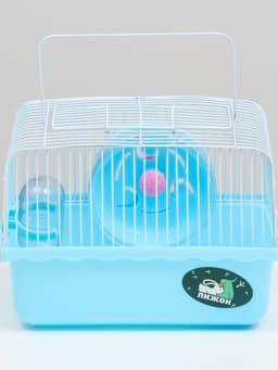 Клетка для грызунов «Пижон», 23×17×17 см, голубая