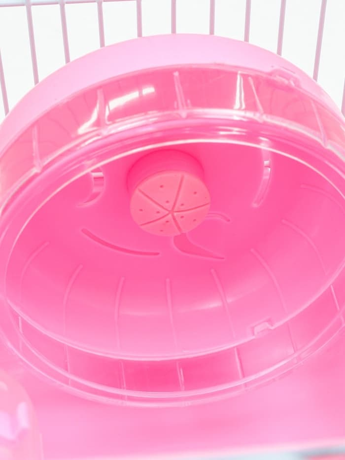 Клетка для грызунов «Пижон», 23×17×17 см, розовая