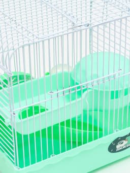 Клетка для грызунов «Пижон», 23×17×26 см, эмаль, зелёная