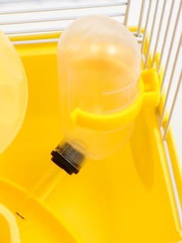 Клетка для грызунов «Пижон», 23×17×26 см, эмаль, жёлтая